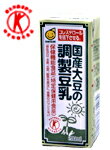 4500円以上お買上げで送料無料！★特定保健用食品★マルサン【国産大豆の調整豆乳】200ml×24個入り★常温保存可能♪10P17Aug12