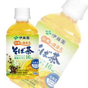 伊藤園 伝承の健康茶 そば茶 PET280ml×24本入...:mrk-09shop:10012605