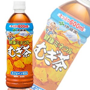 伊藤園健康ミネラルむぎ茶　PET600ml×24本入＜1本当たり102円＞