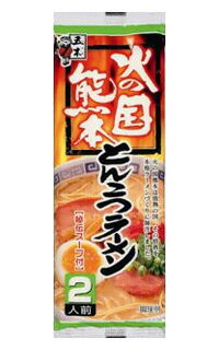 五木食品火の国熊本とんこつラーメン250g〔2人前〕×20／箱〔ケース〕＜1個当たり169円＞