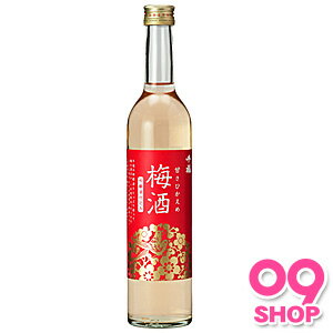 【お酒】千福 甘さひかえめ梅酒 吟醸酒仕込み 500ml 【同サイズ製品12本まで1送料です】【ケース売商品との同梱不可】中国地区限定発売品、リキュール（梅酒）アルコール分12度