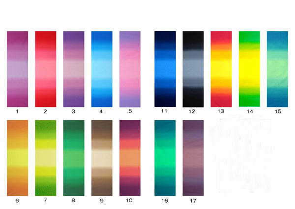 ☆　パッチワーク　☆グラデーションボーダー　全17色新色が5色増えました！