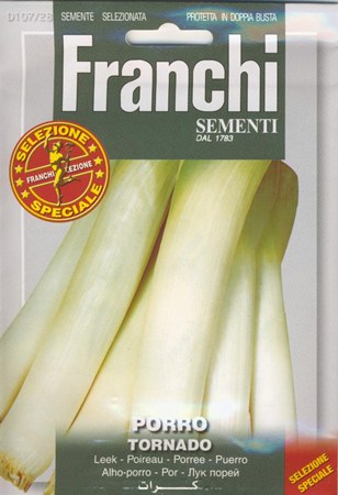 FRANCHI社-イタリア野菜の種【リーキ（ポロねぎ）・トルネード】