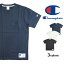 CHAMPION チャンピオン 同色ビッグCロゴ刺繍 半袖Tシャツ (C3-M358) Tシャツ 半袖 メンズ カジュアル アメカジ ブランド
