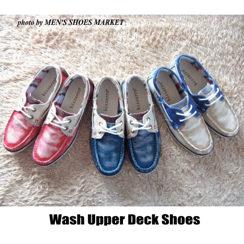 bizzarro Wash Upper Deck Shoes　【RCP】ビザロ　ウォッシュ…...:ms-shoe:10001168
