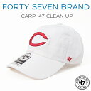 【47Brand フォーティーセブンブランド】 CAP キャップ スナップバック SNAPBACK 帽子 広島カープ メンズ men's 国内正規品 インポート ブランド 海外ブランド