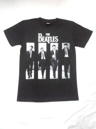 ロック<strong>Tシャツ</strong>　BEATLES(<strong>ビートルズ</strong>)　S M L XL　黒　/バンT/バンドT/ブラック