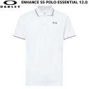 ショッピングOAKLEY オークリー ポロシャツ ホワイト OAKLEY ENHANCE SS POLO ESSENTIAL 12.0 FOA403583-100