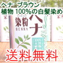 【ハーティハート】　へナ　ブラウン　100g　（白髪染め）【2sp_120810_green】【全品送料無料・即日発送】【オーガニックコスメ・無添加・自然派化粧品専門店】植物100％の白髪染め。茶色の染め上がり