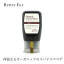 ココア Better For オーガニックココアソース スパイス 300g オーガニック 無添加 購入金額別特典あり 正規品 ベターフォー 有機栽培 有機JAS ヴィーガン 食品 チョコレートソース カカオ 温活