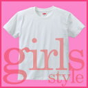 Tシャツ レディース 半袖 無地 【2枚まで メール便 OK】 レディース無地Tシャツ 【ホワイト/白】 半額 以下  【マラソン1207P10】