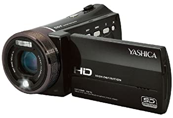 【中古】 YASHICA フルハイビジョンムービーカメラ タッチパネル式 1000万画素 ADV-1025HD 2GB<strong>miniSDカード</strong>付属
