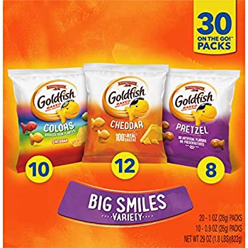 【中古】【輸入品・未使用】ゴールドフィッシュ <strong>バラエティーパック</strong> Pepperidge Farm Goldfish Variety Pack <strong>お菓子</strong>、クラッカー (クラシックミックス 30パック)