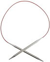 【中古】【輸入品・未使用】ChiaoGoo 24-Inch Red Lace Stainless Steel Circular Knitting Needles%カンマ% 9/5.5mm by ChiaoGoo
