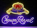 【中古】【輸入品・未使用】LDGJ Crown Royal Real Glass Neon Light Sign Home Beer Bar Pub Recreation Room Game Lights Windows Ga..