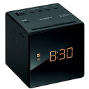 【未使用】【中古】ソニー クロックラジオ ICF-C1 : FM/AM/ワイドFM対応 おやすみタイマー ブラック ICF-C1 B