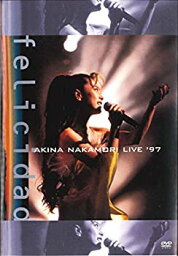 【中古】<strong>中森明菜</strong> <strong>live'97</strong> <strong>felicidad</strong> [DVD]