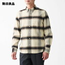 【無印良品 公式】フランネルボタンダウンシャツ 紳士