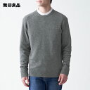 【無印良品 公式】ヤク混ウールクルーネックセーター (紳士)