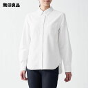 【無印良品 公式】洗いざらしオックスボタンダウンシャツ (婦人)