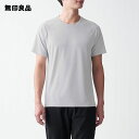 【無印良品 公式】吸汗速乾UVカットTシャツ (紳士)