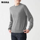 【無印良品 公式】ウールシルク洗えるクルーネックセーター (婦人)