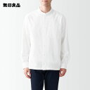 【無印良品 公式】洗いざらしオックススタンドカラーシャツ (紳士)