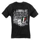 ユベントス 優勝記念Tシャツ "campione d'italia" ブラック