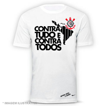 【予約ECM15】【現地緊急買付】コリンチャンス コパ・リベルタドーレス2012優勝Tシャツ "Contra Tudo e Contra Todos"【NIKE/サッカー/ブラジルリーグ/コリンチャンス/Corinthians】