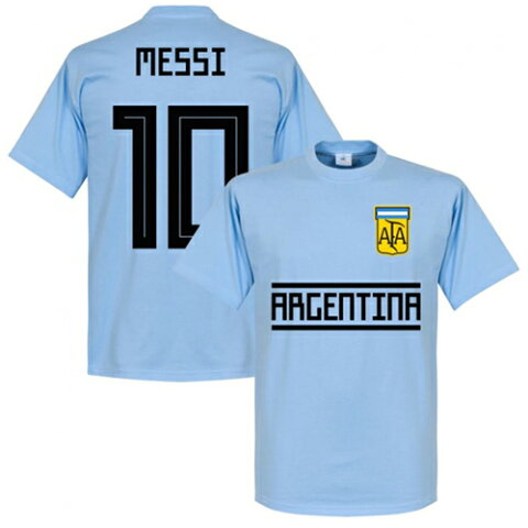 【国内未発売】RE-TAKE アルゼンチン代表 メッシ 10番Tシャツ【サッカー/Argentina/messi/Worldcup/W杯/ワールドカップ】ネコポス対応可能 RET01
