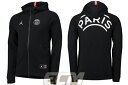 【予約JOR18】【海外買付】ブラックジップParis Saint-Germain x JORDAN PARIS ジップ