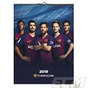 【国内未発売】MD社製 FCバルセロナ 2019 A3壁掛けカレンダー【リーガエスパニョーラ/