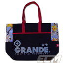 GRANDE Fior ビッグトートバッグ ブラック【グランデ/サッカー/フットサル/サポーター/BAG/ボタニカル】GRN2015SS
