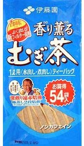 【5250円以上で送料無料】【伊藤園】香り薫るむぎ茶【54袋】 【smtb-TD】【5250円以上で送料無料】家族でおいしくノンカフェイン1L用（水出し・お湯出し）ティーバッグ