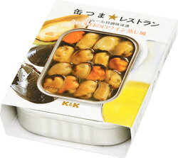 K＆K　国分　缶詰　缶つまレストラン　ムール貝の白ワイン蒸し風　95g缶...:murakami-foods:10000796
