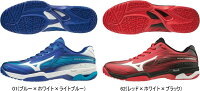 【送料無料】MIZUNO ミズノ テニスシューズ ウエーブエクシード 3 ワイド OC 61GB1913 01 62 クレー・砂入り人工芝コート用の画像