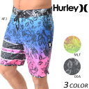 メンズ 水着 海水パンツ Hurley ハーレー MBS0006840 ボードショーツ 18インチ丈タイ
