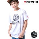 SALE セール 50%OFF キッズ 半袖 Tシャツ ELEMENT エレメント AH025-202 (90cm〜160cm) F1S D25【返品不可】