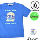 SALE セール 20%OFF キッズ 半袖 Tシャツ VOLCOM ボルコム Cool Club S/S Tee Youth C3541731 FX1 L11