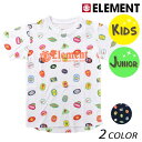 キッズ 半袖 Tシャツ ELEMENT エレメント AI025-303 (90cm〜160cm) FX1 B19