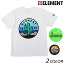 キッズ 半袖 Tシャツ ELEMENT エレメント AI025-202 (130cm〜160cm) FF1 C30