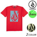 キッズ 半袖 Tシャツ VOLCOM ボルコム Pixel Stone S/S Tee Youth C3511803 FX1 D2
