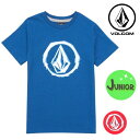 キッズ 半袖 Tシャツ VOLCOM ボルコム Glitchy C3521835 FX2 F8