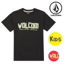 キッズ 半袖 Tシャツ VOLCOM ボルコム Freedumb Y3521833 (100cm〜140cm) FX2 F8