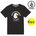 キッズ 半袖 Tシャツ VOLCOM ボルコム Skate Free S/S T YTH LY Y3521838 (100cm〜140cm) FX2 F8