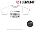 メンズ 半袖 Tシャツ ELEMENT エレメント AI021-P20 ムラサキスポーツ限定 ご当地商品 FF2 C16