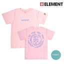 キッズ トップス 半袖 Tシャツ ELEMENT エレメント AI025-210 (130cm〜160cm) 男の子 女の子 カジュアル 春 夏 FX3 G5