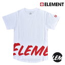 キッズ トップス 半袖 Tシャツ ELEMENT エレメント AI025-320 (130cm〜160cm) 男の子 女の子 カジュアル 春 夏 FX3 G5