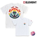 キッズ トップス 半袖 Tシャツ ELEMENT エレメント AI025-321 (130cm〜160cm) 男の子 女の子 カジュアル タイダイ 春 夏 FX3 G5