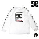 キッズ 長袖 Tシャツ DC ディーシー 7425J890 ジュニア (130cm〜160cm) FX3 H21
